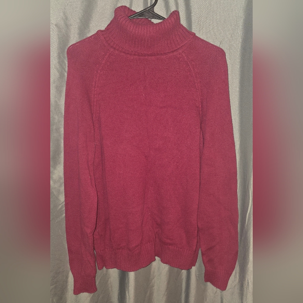 Karen Scott Deep Red Knitwear